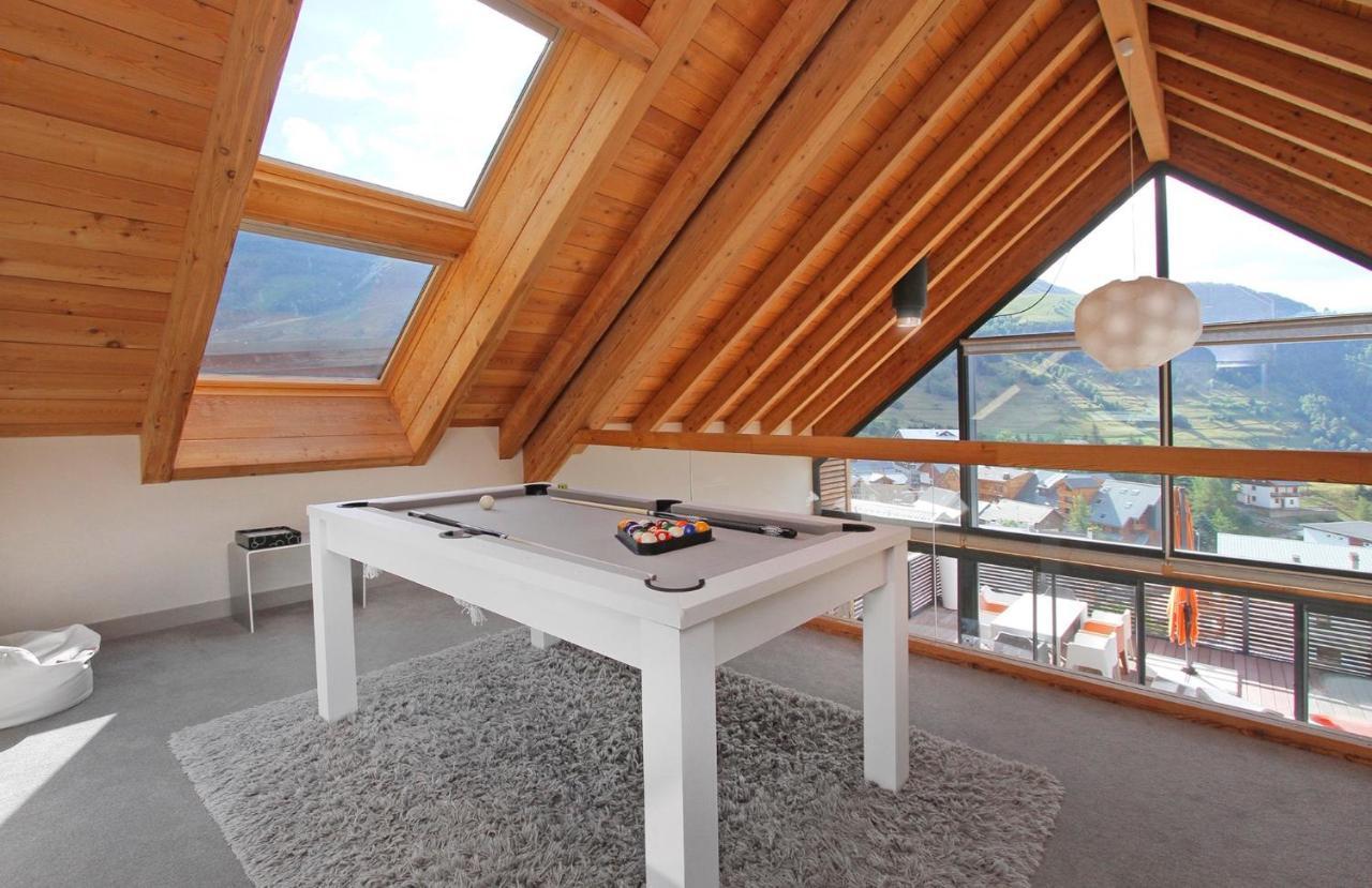 Chalet Sno Lodge เลส์เดอซาลป์ ภายนอก รูปภาพ